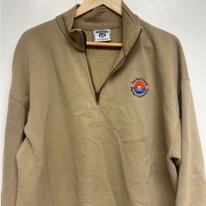 LEE HEAVYWEIGHT ZIP UP SWEATER XL